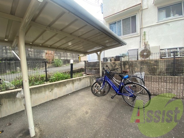 駐輪場です。 駐輪場です。