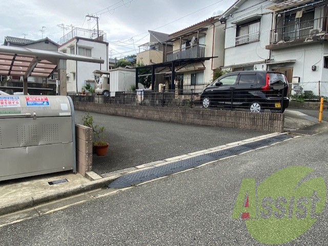 ゴミ置き場です。 ゴミ置き場です。