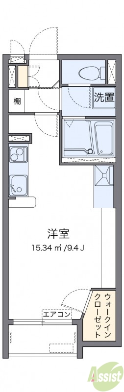 代表的な間取のため実際の間取とは異なる場合があります