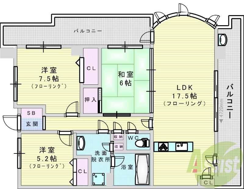 間取図
