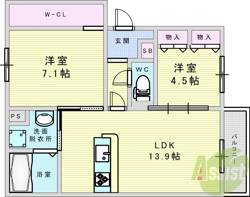 間取図