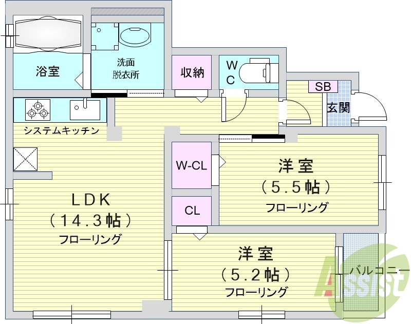 間取図