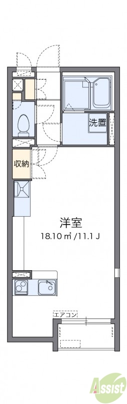 代表的な間取のため実際の間取とは異なる場合があります
