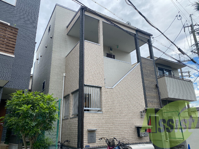 ハーモニーテラス石橋の外観