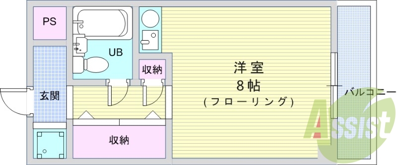 3階の間取り図