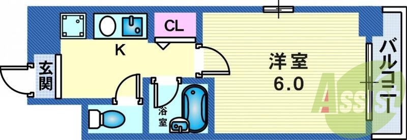 3階の間取り図