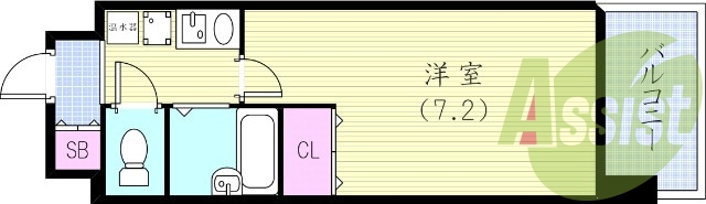 3階の間取り図