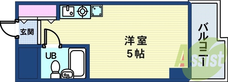 6階の間取り図