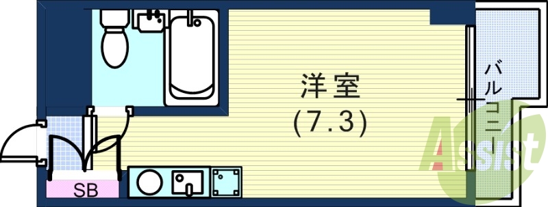 2階の間取り図