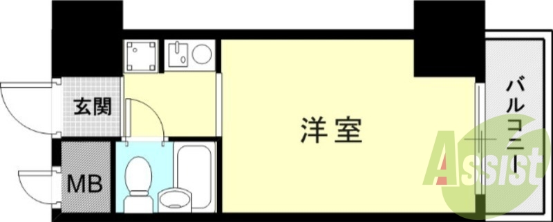 7階の間取り図