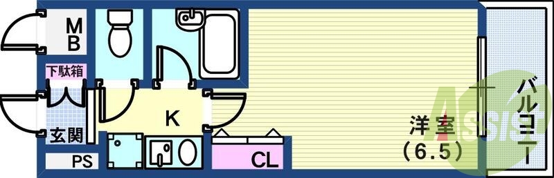 3階の間取り図