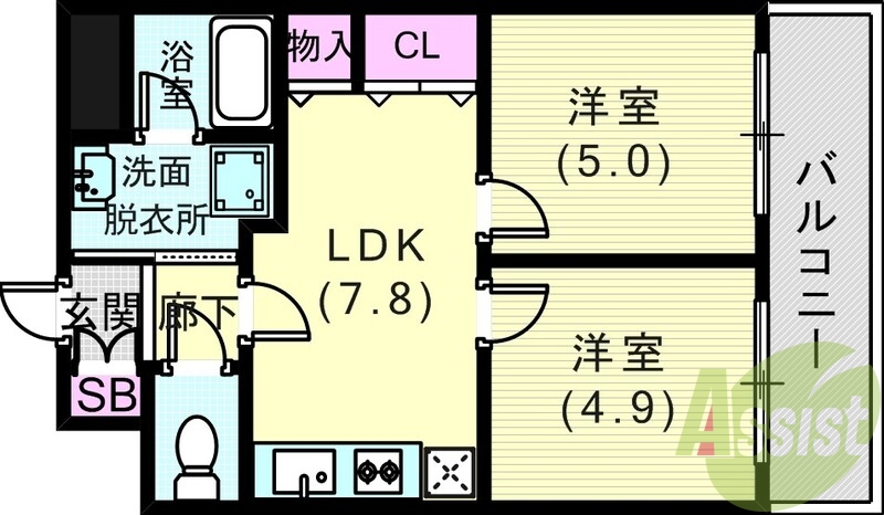間取図