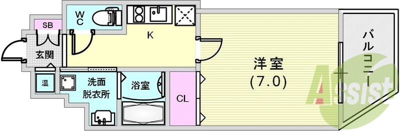 使いやすい間取。