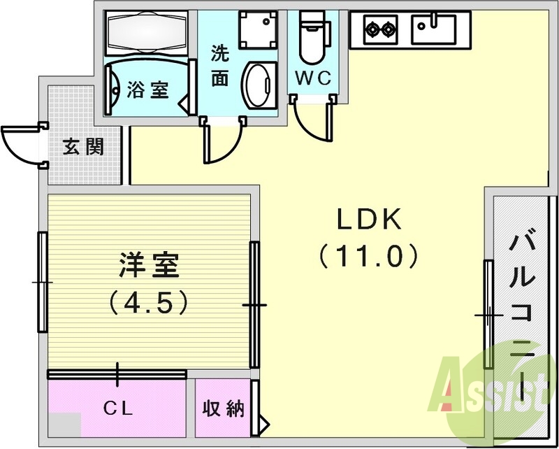 間取図
