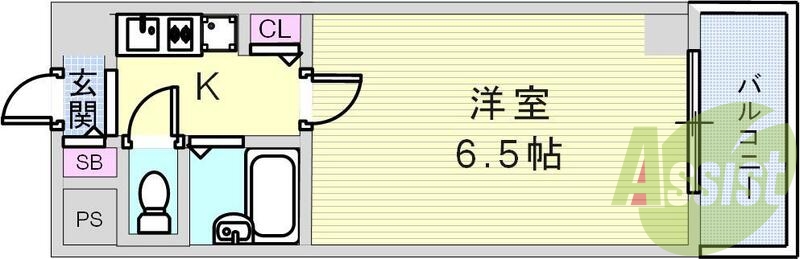 使いやすい間取です。
