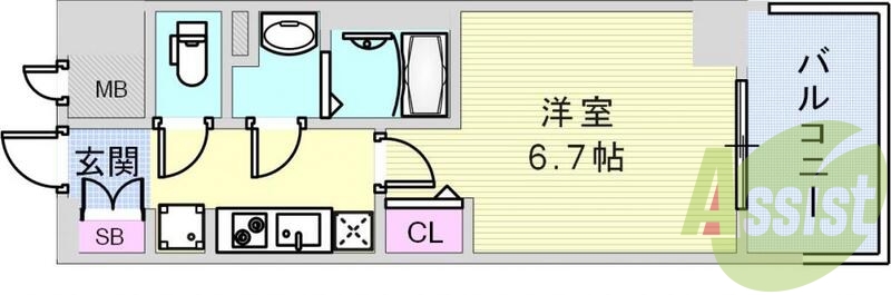新築物件です