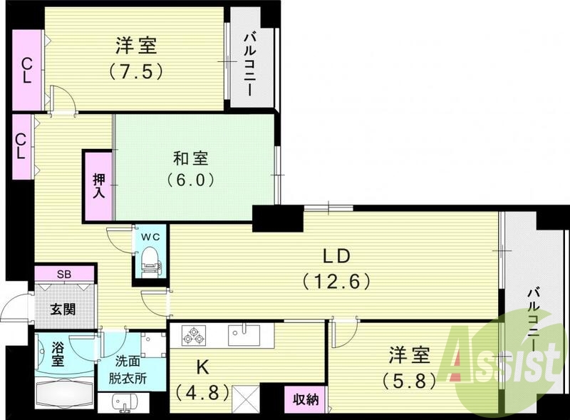 間取図