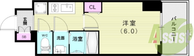 11階の間取り図