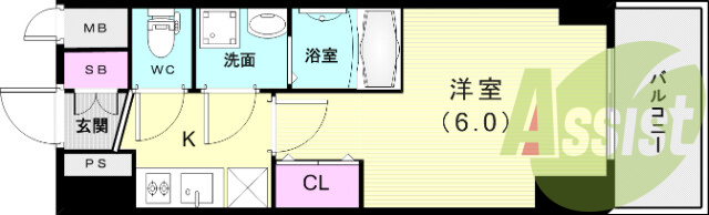 15階の間取り図
