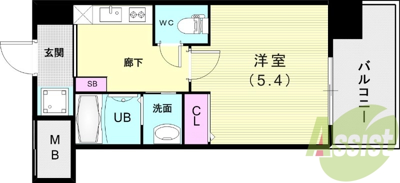3階の間取り図