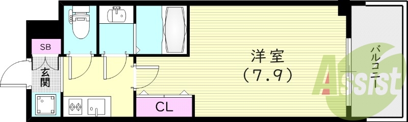 11階の間取り図