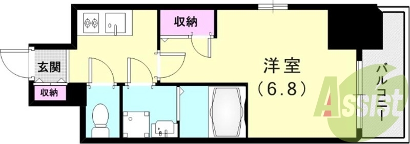 11階の間取り図