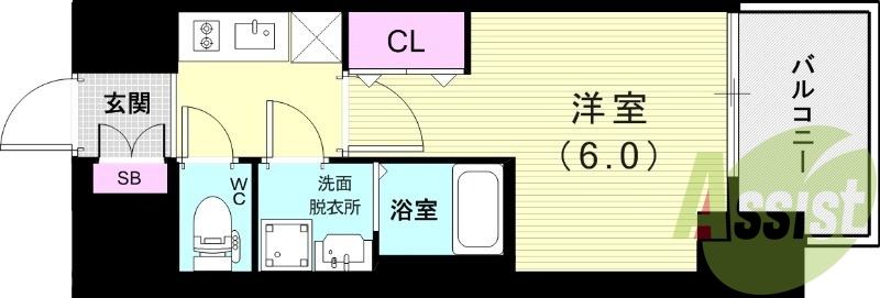 12階の間取り図