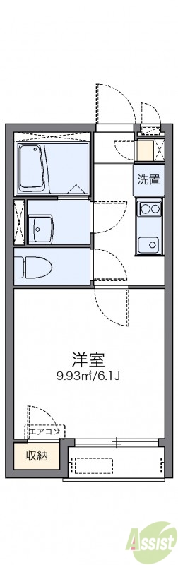 代表的な間取のため実際の間取とは異なる場合があります
