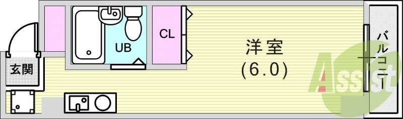 3階の間取り図