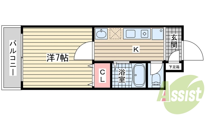 シンプルな住み心地を実感できる素敵な間取りになってます。