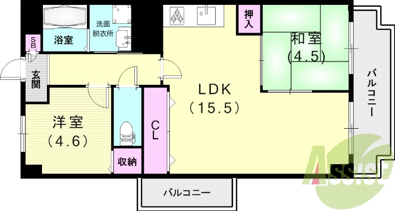 間取図