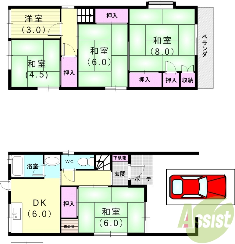 間取図