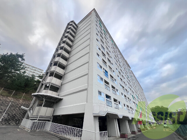 夢野ハイタウン３号棟の外観