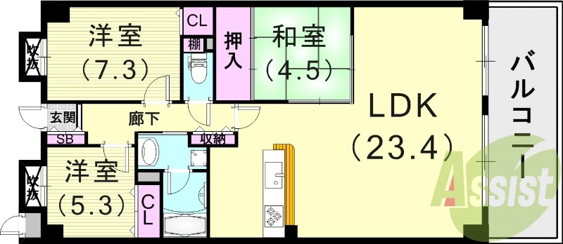 間取図