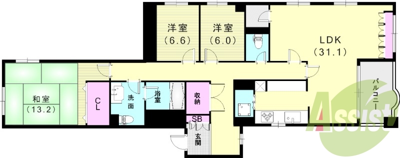 間取図