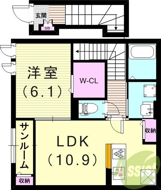 間取図