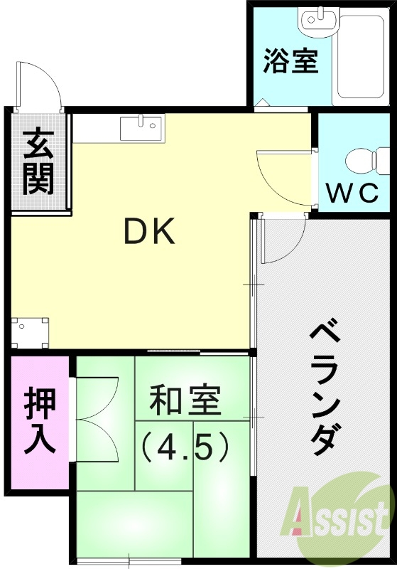 3階の間取り図