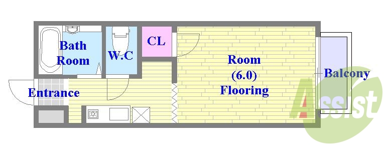 1階の間取り図