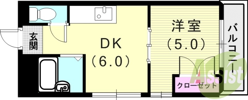 3階の間取り図