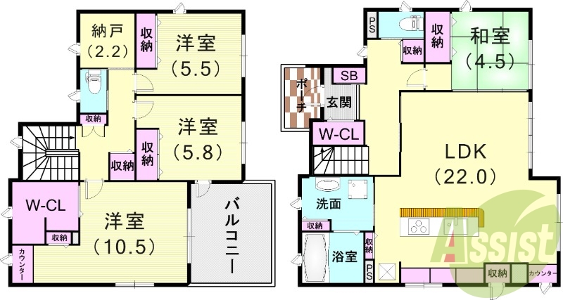 間取図