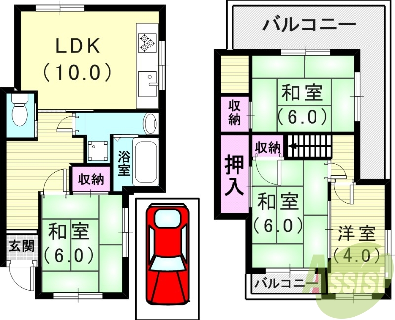 間取図