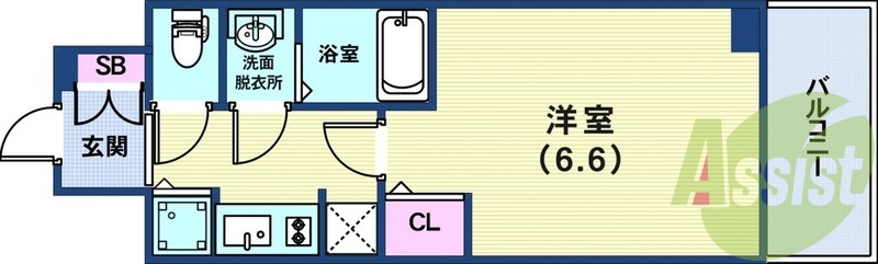 14階の間取り図