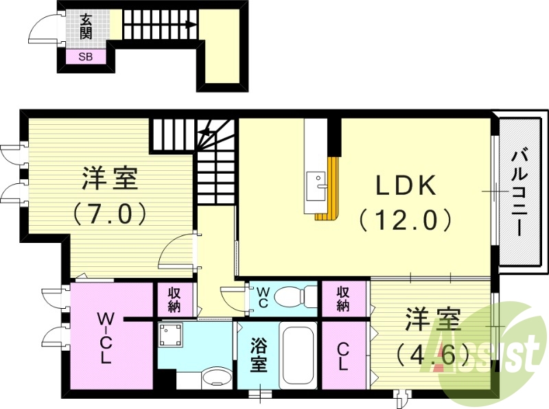 間取図