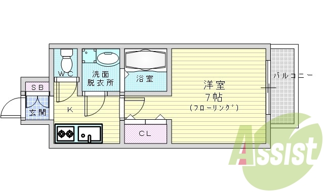 大阪市北区本庄西。レジュールアッシュ梅田北
