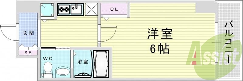 大阪市北区西天満。HS梅田EAST
