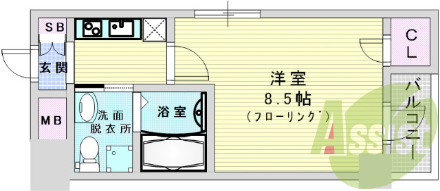 大阪市北区西天満。