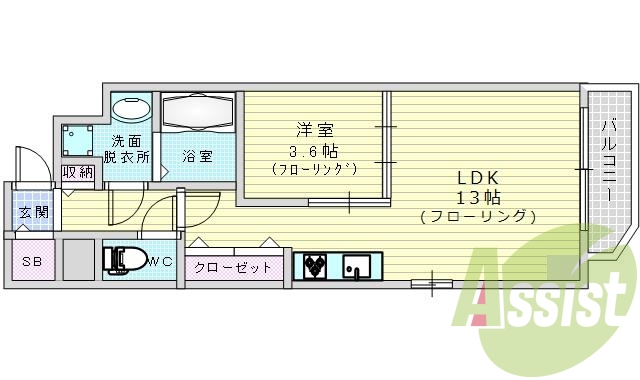 大阪市北区天満。Fhoenix Court