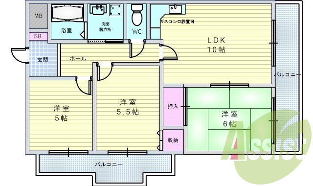 間取図