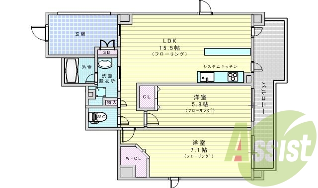 間取図