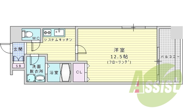 12階の間取り図